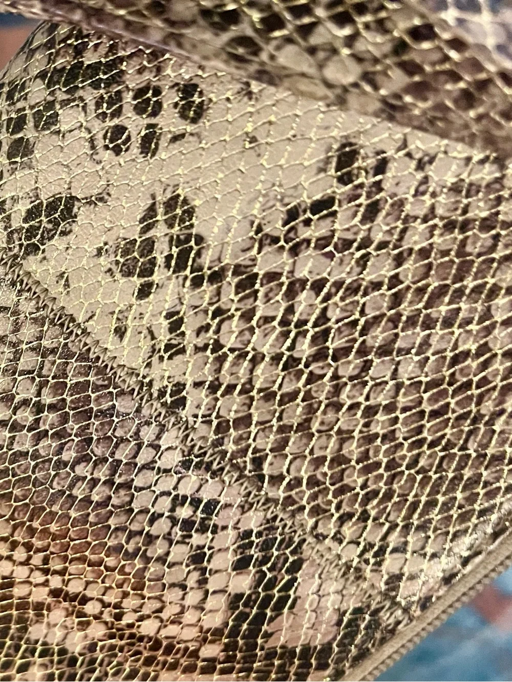 HOBO Snake Print Wristlet Wallet/Clutch